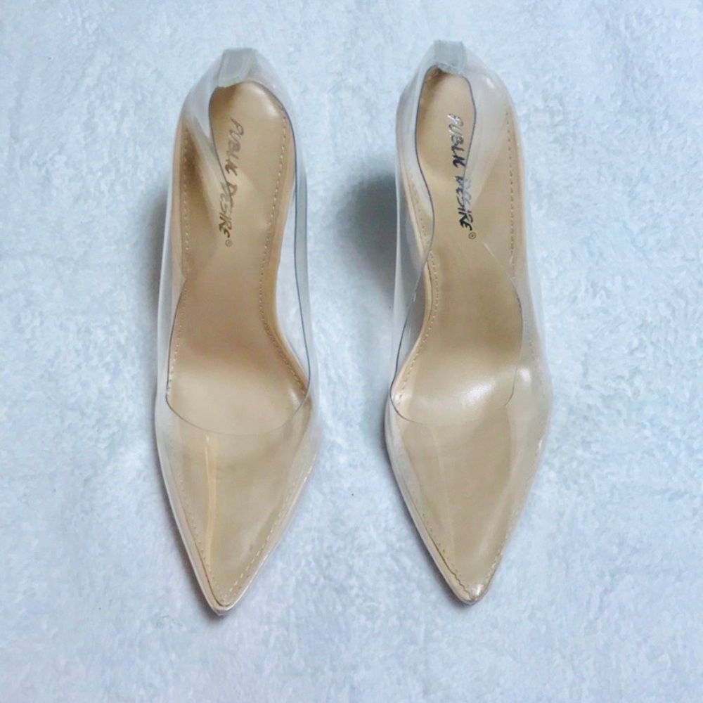 ‼️SOLD‼️Perspex Heels - Picture 2 of 4